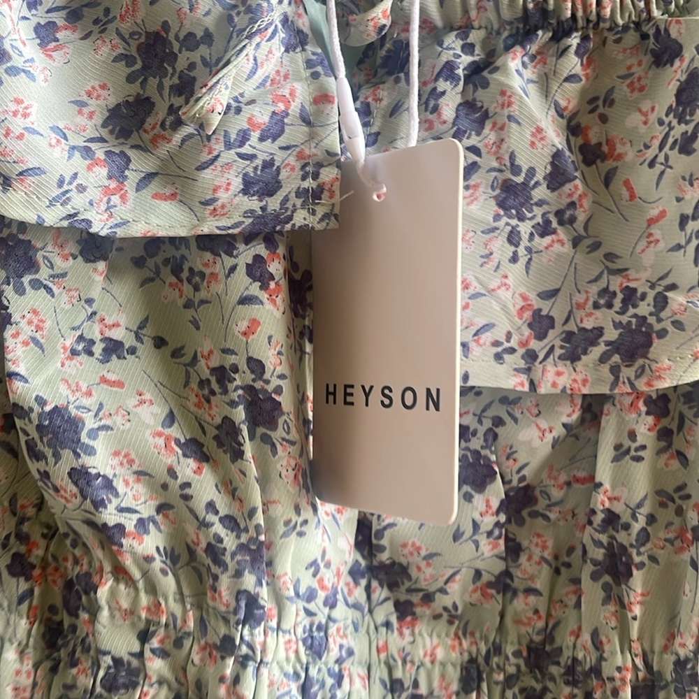 Heyson Floral Ruffle Dress - Picture 6 of 6